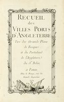 Recueil des villes ports d'Angleterre tir des grands plans de Rocque et du portuland de l'Angleterre du Sr. Belin.