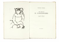 Venti sonetti da Il canzoniere. Con quattro acqueforti di Domenico Cantatore.