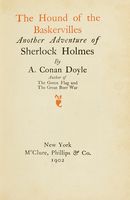The Hound of the Baskervilles / Another adventure of Sherlock Holmes.