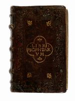 Libri prophetarum. Esaias. Hieremias. Baruch. Ezechiel. Daniel...