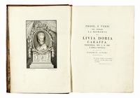 Prose e versi per onorare la Memoria di Livia Doria Caraffa Principessa...