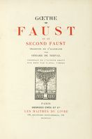 Faust et le Second Faust.