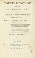 Nouveau voyage dans les tats-Unis de l'Amrique septentrionale, fait en 1788 [...]. Tome premier (-troisime).