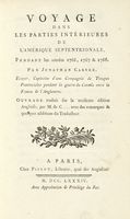 Voyage dans les parties intrieures de l'Amrique septentrionale, pendant les annes 1766, 1767 & 1768.