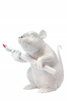 Love rat (White and Red).