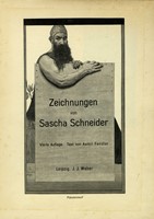 Zeichnungen von Sascha Schneider.