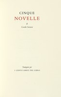 Cinque novelle [...] nota di Domenico De Robertis.