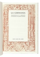 La Germania. Traduzione di Filippo Tommaso Marinetti.