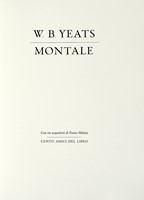 Poems [...] traduzione di Eugenio Montale.