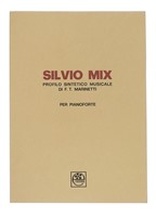 Profilo sintetico musicale di F. T. Marinetti (1924) per pianoforte.