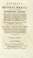 Trattato di materia medicà Tomo I (-VI). In Padova: Tommaso Bettinelli, 1792-94.