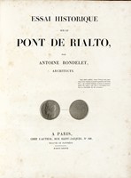 Essai historique sur le Pont de Rialto.
