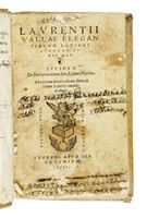 Elegantiarum Latinae linguae libri sex.