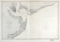 Port de Charleston d'aprs la Carte Amricaine de 1866.