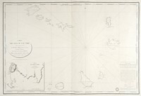 Carte des Iles du Cap Verd, levée en 1819, 1820 et 1821, par MM. Vidal e Mudge, lieutenans de vaisseau de la Marine britanique, sous les ordres de M. le Capitaine Bartholomew..., d'après la carte gravée à Londres en 1822.