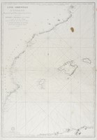 Cte orientale d'Espagne Depuis le Cap de Palos jusqu'au Cap de Creux avec les les Maiorque Minorque et Yvice et partie de la Cte d'Afrique Dresse au Dpt des Cartes et Plans de la Marine et publie... en 1793.