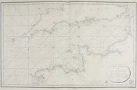 Carte Réduite de La Manche Dressée pour le Service des Vaisseaux Français?au Dépôt Général des Cartes et Plans de la Marine et des Colonies en 1798