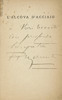 L'alcòva d'acciaio. Romanzo vissuto. Quarto migliaio.
