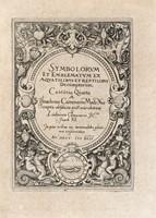Symbolorum & emblematum ex re herbaria desumtorum centuria una (-quarta).