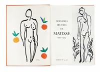 Verve. Vol. IX, nn. 35-36. Dernires oeuvres de Matisse. 1950-1954.