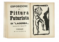 Raccolta di 28 pubblicazioni sul futurismo.