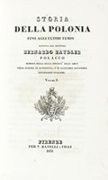 Storia della Polonia fino agli ultimi tempi [...]. Volume I (-II).