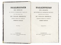 Collezione dei disegni di nuove fabbriche e ornati fatti nella Regia Villa del Poggio Imperiale. Parte prima (-seconda).