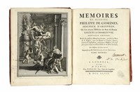 Memoires [...] o l'on trouve l'histoire des Rois de France Louis XI & Charles VIII [...]. Tome premier [-quatrieme]