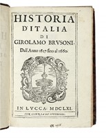Dell'historia d'Italia di Girolamo Brusoni. Dall'anno 1625 sino al 1660 Libri ventiotto.