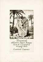 Monumenti dell'antico Impero Romano. Serie di 45 acqueforti disegnate e incise da Laurenzio Laurenzi.