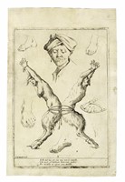 Alfabeto in sogno, esemplare per disegnare di Giuseppe M.a Mitelli Bolognese MDCLXXXIII.