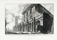 Veduta della Basilica di S. Giovanni Laterano.
