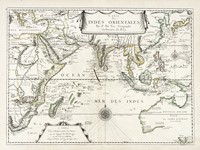 Carte des Indes Orientales / par P. Du Val, Gographe Ordinaire du Roy.