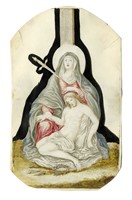 Piet con la Vergine addolorata.