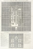 Beijing 1688 / Plan de la ville de Pekim capitale de la Chine.