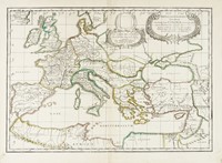 La carte des conciles / Tabula geographica locorum ubi habita sunt Concilia tam Generalis quam Provincialia, Synodi, etc La carte des conciles... / authore P. du Val... ; Somer, sculp. Apud authorem (Lutetiae Parisiorum), 1660.