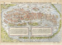 Venetiarum amplissima & maritima urbs, cum multis circumiacentibus insulis.
