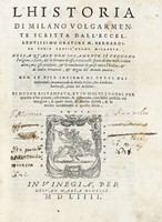 L'historia di Milano volgarmente scritta...