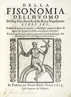 La Fisonomia dell'huomo [...] libri sei. Tradotti di latino in volgare, e dall'istesso Autore accresciuti di figure...