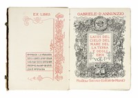 Laudi del cielo del mare della terra e degli eroi. Vol. I (-II).