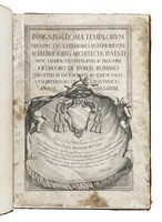 Insignium Romae templorum prospectus exteriores interioresque a celebrioribus architectis inventi...