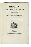 Manuale per i bagni di mare.