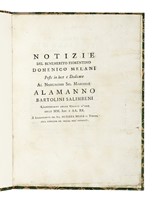 Notizie del benemerito fiorentino Domenico Melani?