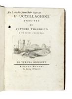 L'uccellagione libri trè