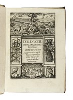 Delle caccie [...] libri quattro aggiuntovi 'n questa nuova 'mpressione altre caccie che sperse in altri libri andavano.