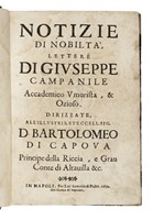 Notizie di nobiltà...