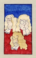 Lotto composto di 5 disegni.