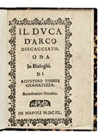 ll lamento del Duca de Arcos. Nel quale si contiene un ristretto di tutte le cose occorse dalla sua partenza, che fè da Spagna, sino al presente giorno del suo ritorno.