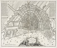 A New Map of the City of Amsterdam / Most Humbly inscrib'd to John Hedworth, Esq. 1720.