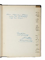 Bozza autografa di sceneggiatura-coreografia per il balletto Lass den Racker tanzen [Lascia che il mascalzone balli].